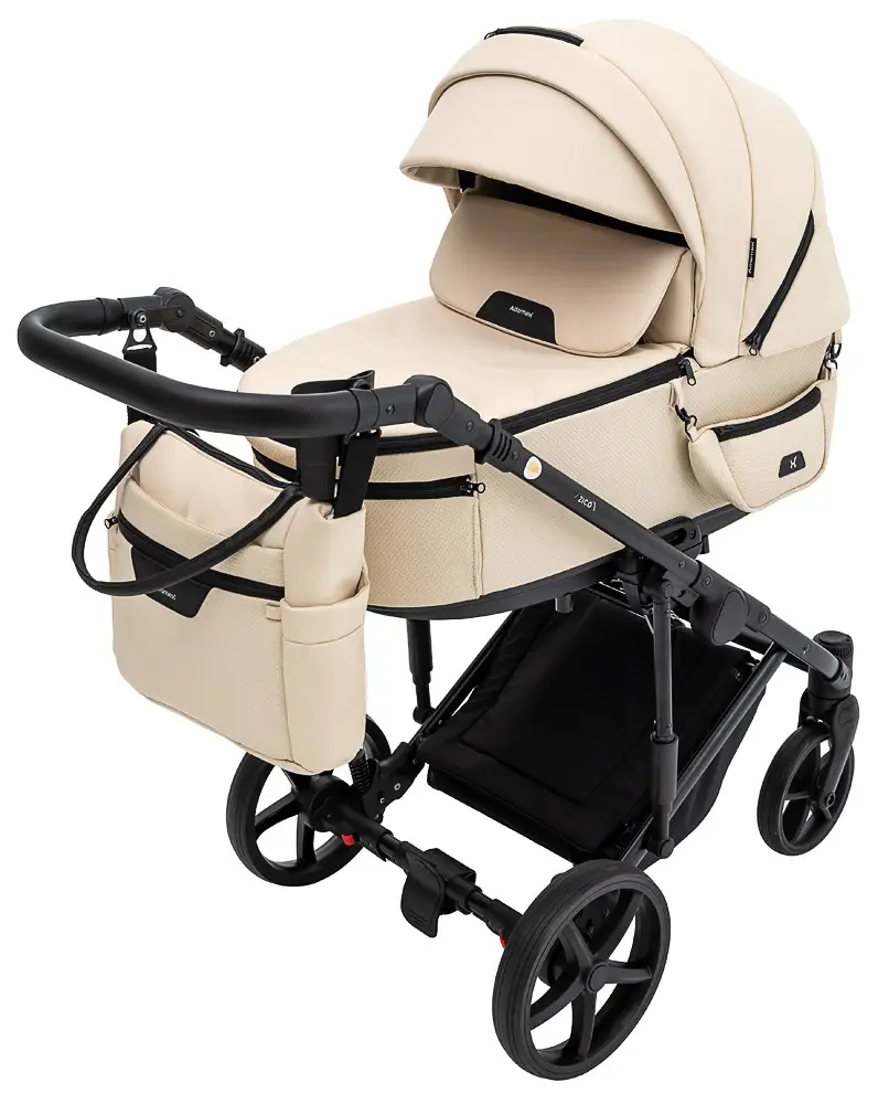Детская коляска 2 в 1 Adamex Zico Eco Sa-8 бежевый